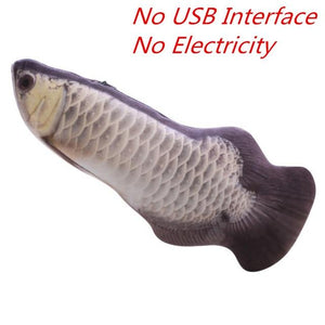 30CM Electronic Pet Cat Toy Electric USB Charging Simulation Fish Toys for Dog Cat Chewing Playing Biting Supplies Dropshiping