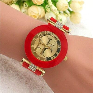 2020 Geneva new brand casual leather Quartz ladies watch. Crystal silicone watch. Relogio Feminino watch. best seller.