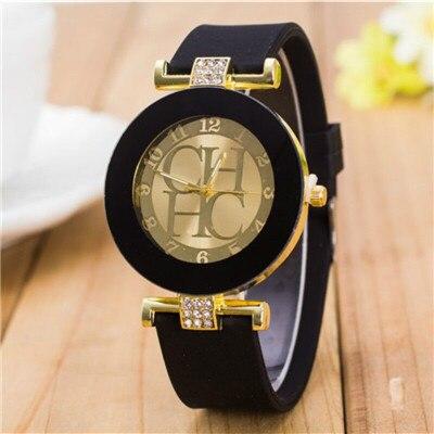 2020 Geneva new brand casual leather Quartz ladies watch. Crystal silicone watch. Relogio Feminino watch. best seller.