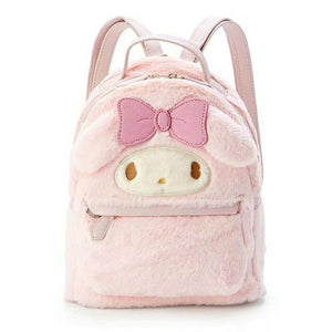 2020 Ms Kawaii Backpack Kuromi Anime Backpack Pink Plush Japanese Backpack Best Seller Leather Backpacks Female Trend Products